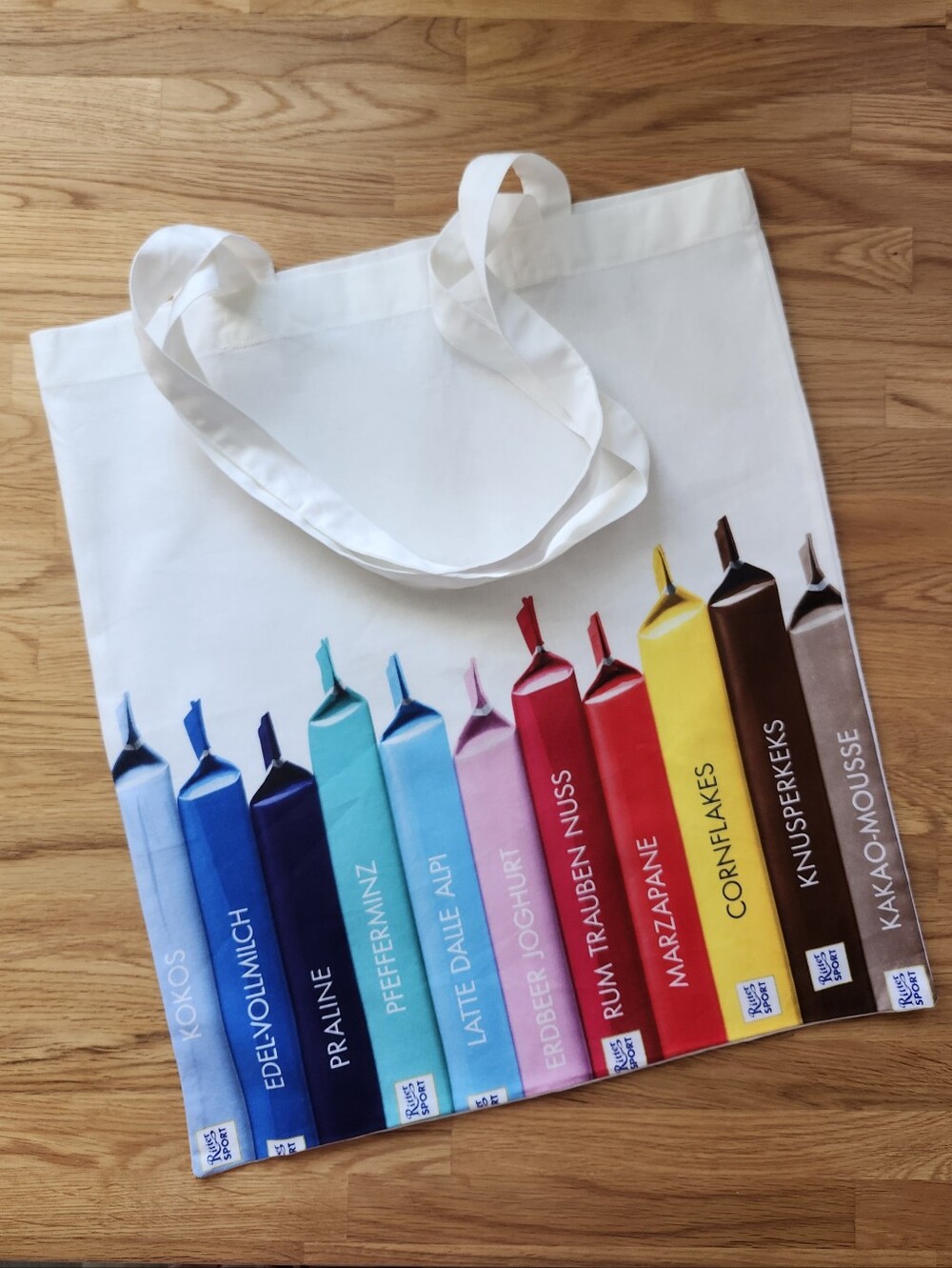 Ritter Sport Chocolate Factory Tote